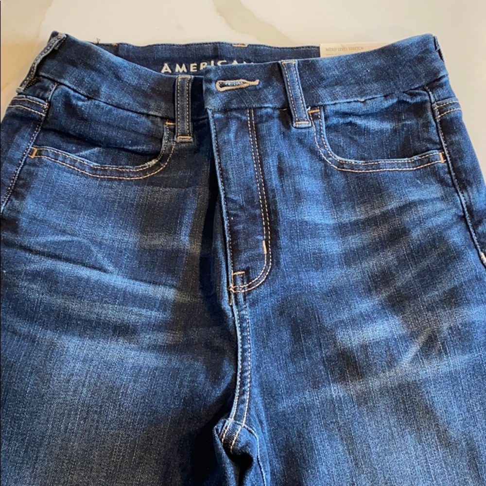 American Eagle curvey high rise jeggings